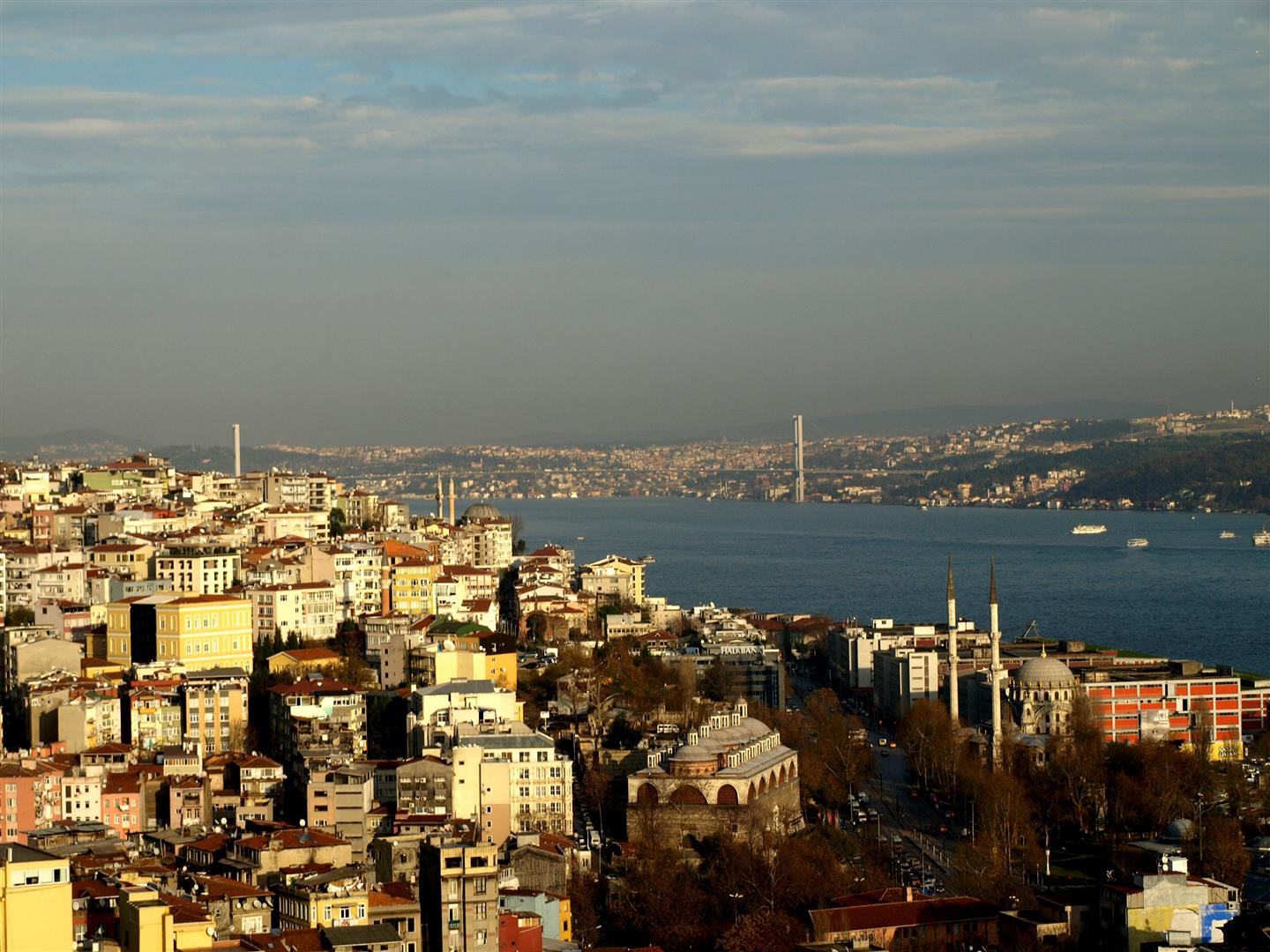 Pohled z Galatské věže