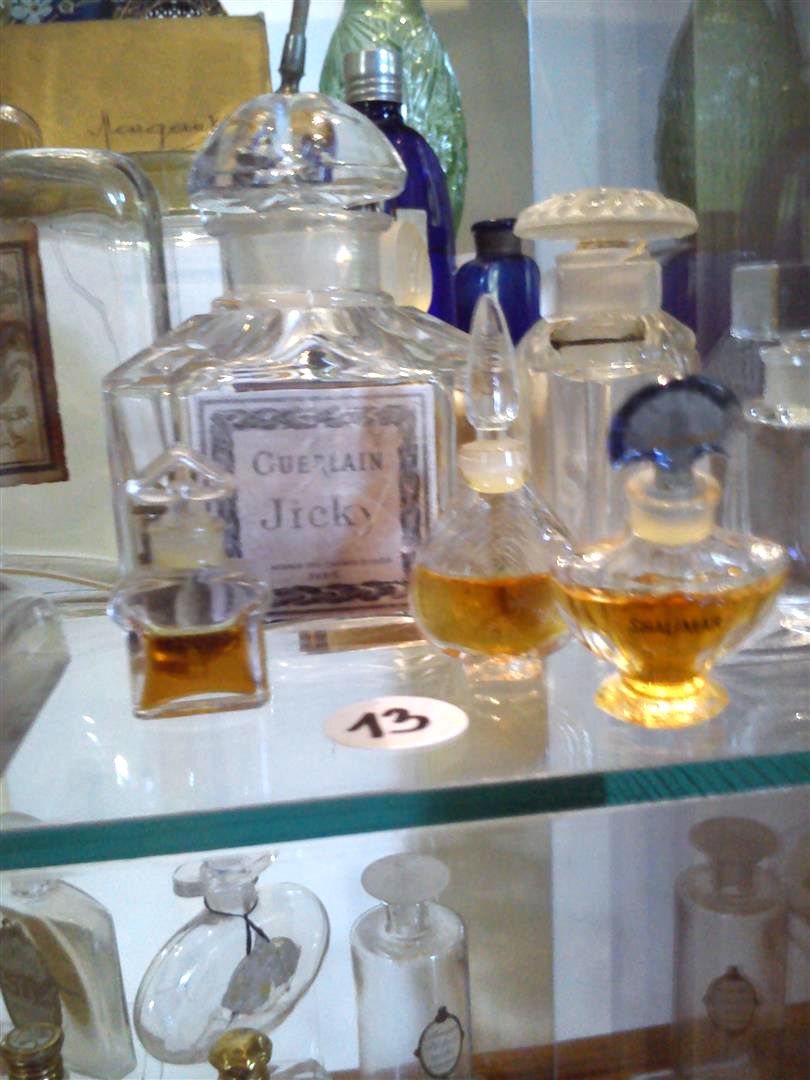 historic perfume glass bottle  (2)