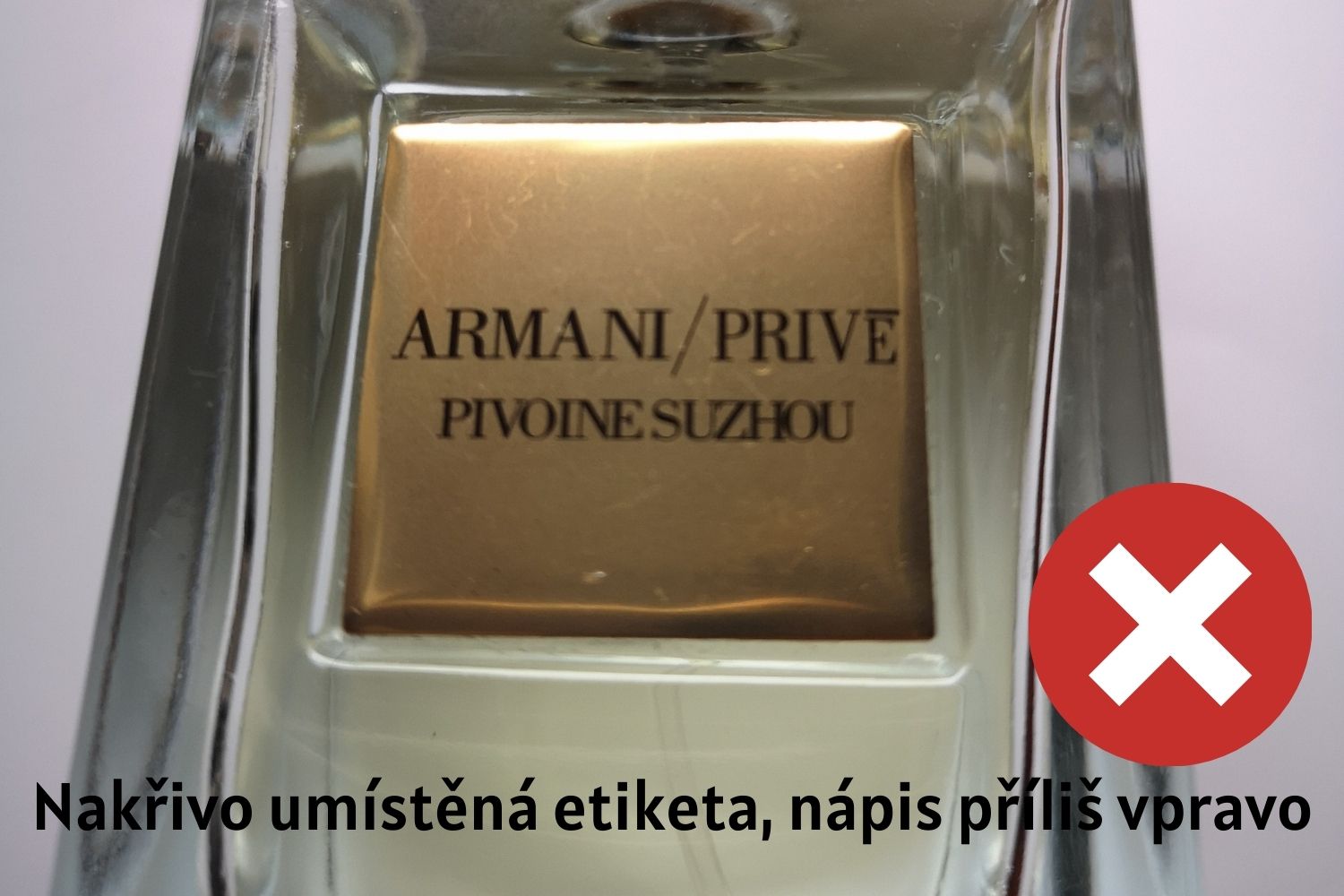 poznat fejky parfémů armani fake armani