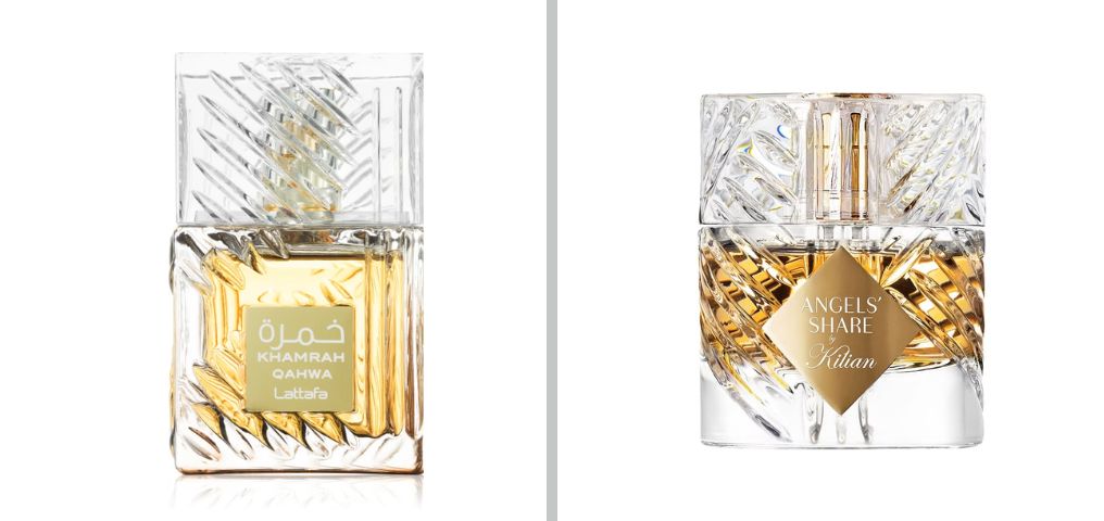 khamrah lattafa dupe killian angels share