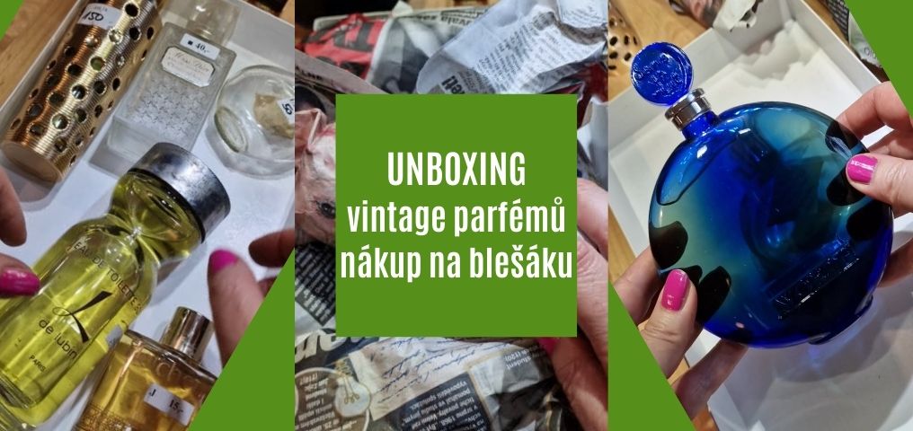 skupina parfémů Gurlain vintage