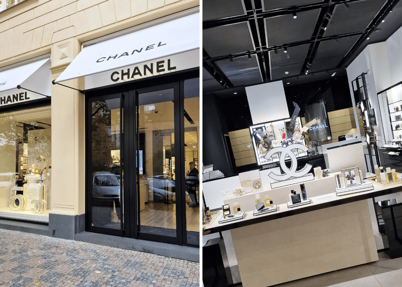 pařížská shopping chanel 